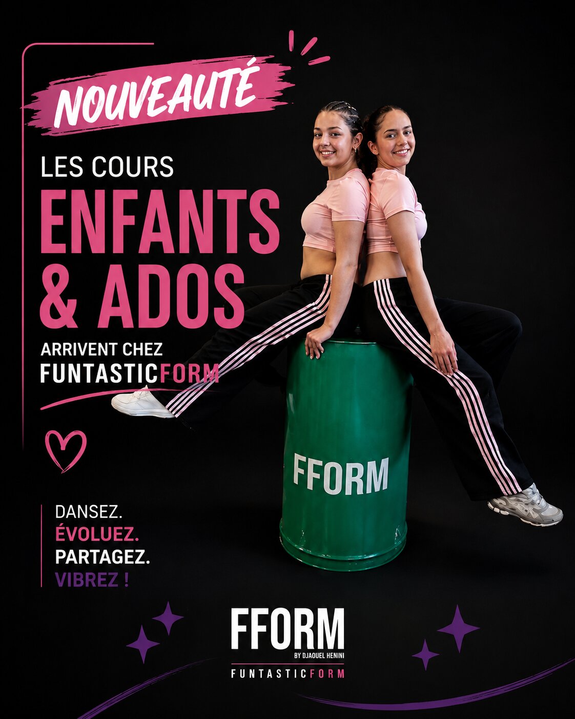 Danse Modern Jazz Enfants & Ados FFORM