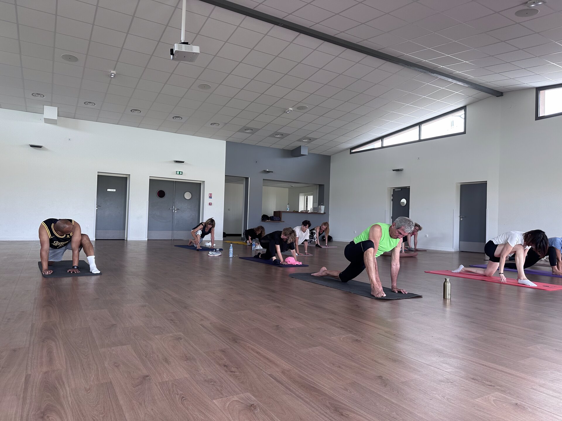 Gym douce étirement